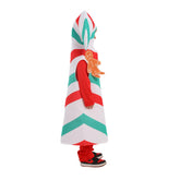 Children Christmas Candy Clothing Gingerbread Man Cosplay Halloween Carnival Costume